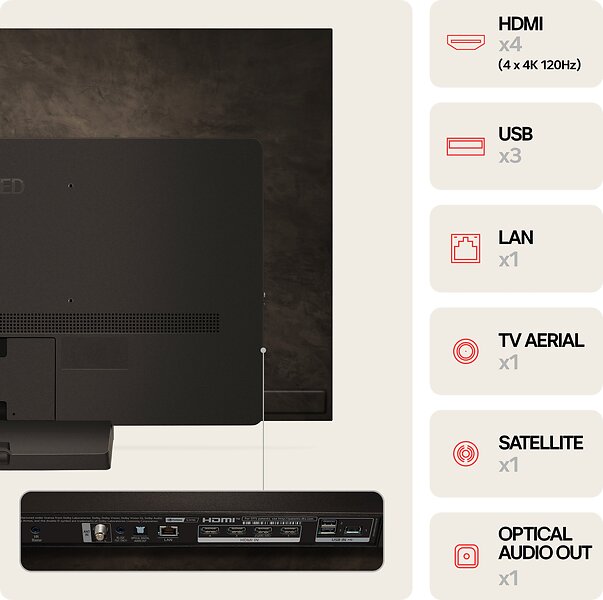 LG 55 "EVO C4 4K TV OLED55C44LA - Imagen 4