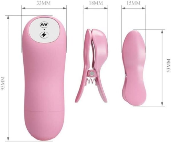 Baile Stimulating Romantic Wave Pinzas con Vibracion y Electroshock 200 g